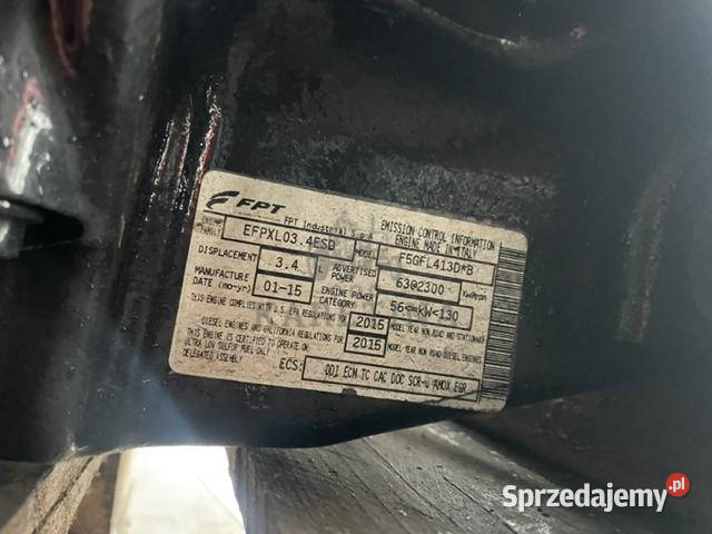 Silnik FPT F5GFL413D Case Farmall NOWY