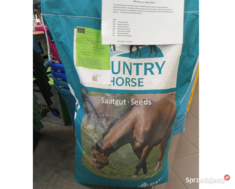 Mieszanki traw DSV Country Horse na pastwiska wielkopolskie Pleszew