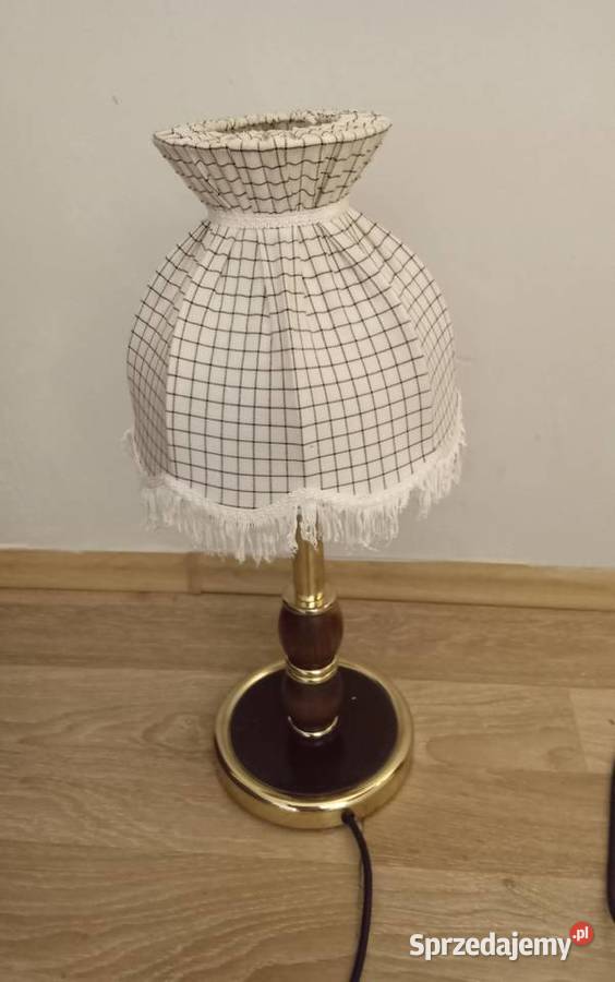 Sprzedam Sprawną Lampkę PRL z Żarówką Okazja Golub-Dobrzyń