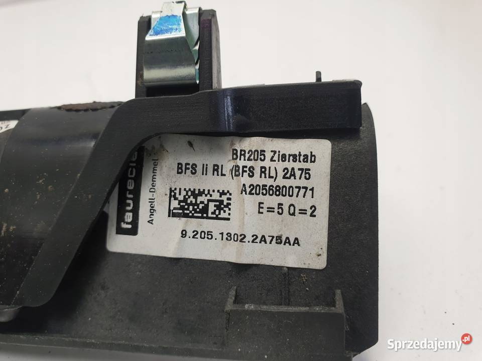 Mercedes A205 W205 Cabrio LISTWA KONSOLI Dekor osobowe