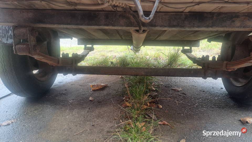 Przyczepa dmc 500 z plandeką i dokumentami do lubuskie Żary sprzedam