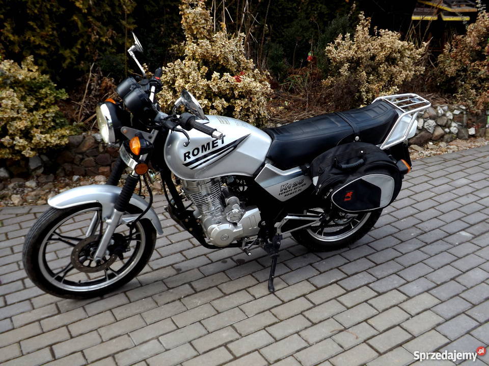 ROMET K 125 Sakwy 10 Kat B Zarejestrowany w Tra Wodzisław