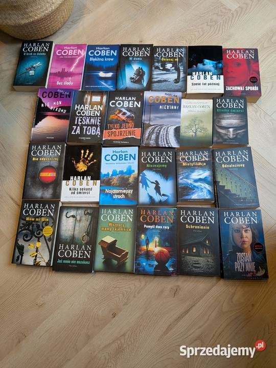 książki Harlan Coben śląskie sprzedam
