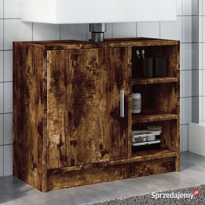 Szafka pod umywalkę przydymiony dąb 63x29x55 Warszawa sprzedam