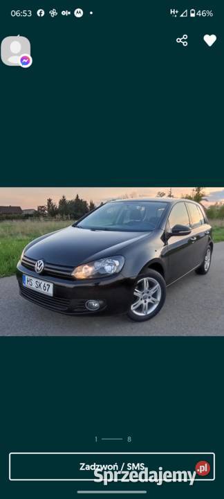 VW Golf VI 14 MPI Pińczów sprzedam