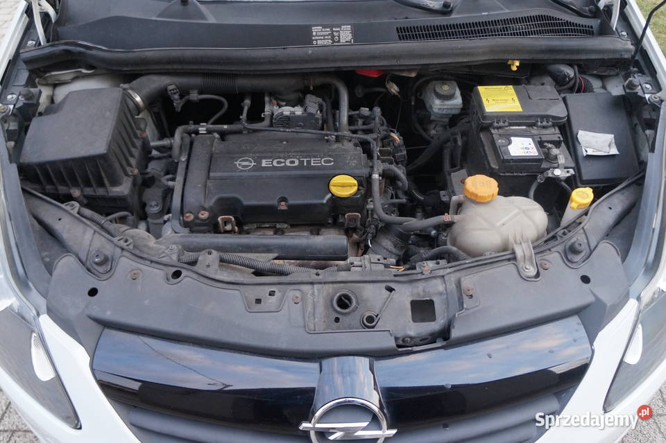 Opel Corsa D 14 Benzyna Pakiet OPC Line Biały elektryczne lusterka Częstochowa