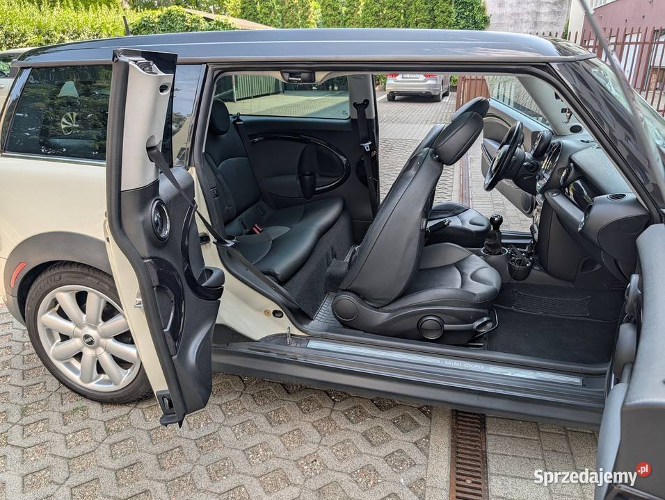 Mini Cooper Clubman R55 2008 88kW 120 beżowy Samochody osobowe Łódź sprzedam