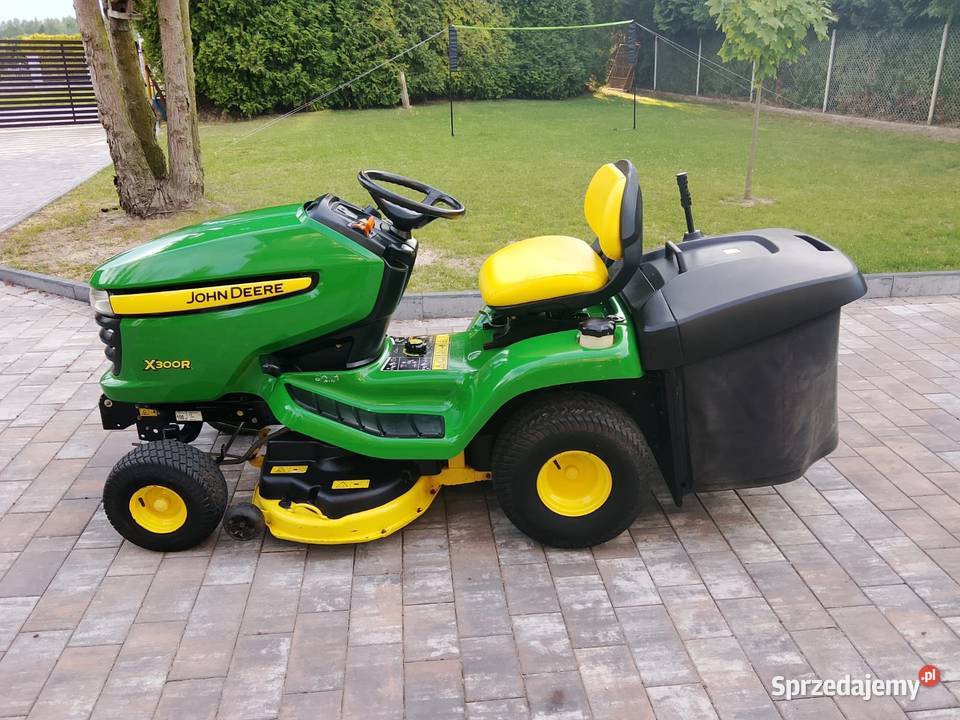 Traktorek kosiarka John Deere x300r Traktorki Bogoria