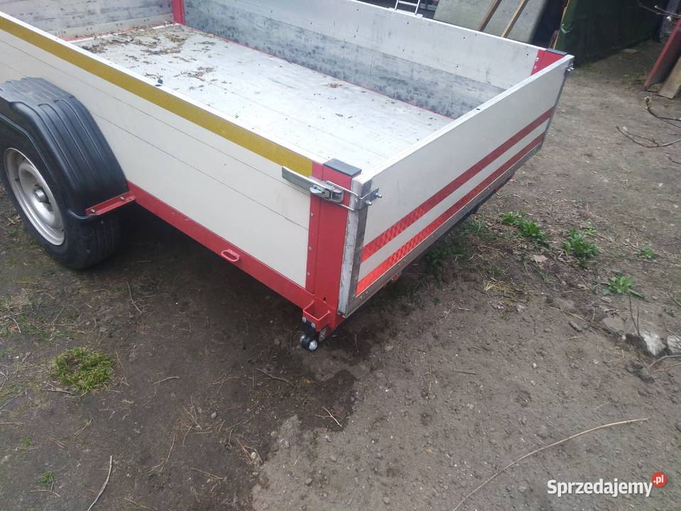 Przyczepka samochodowa Stema 750 aluminiowa towarowe Przyczepy i naczepy świętokrzyskie Miedziana Góra