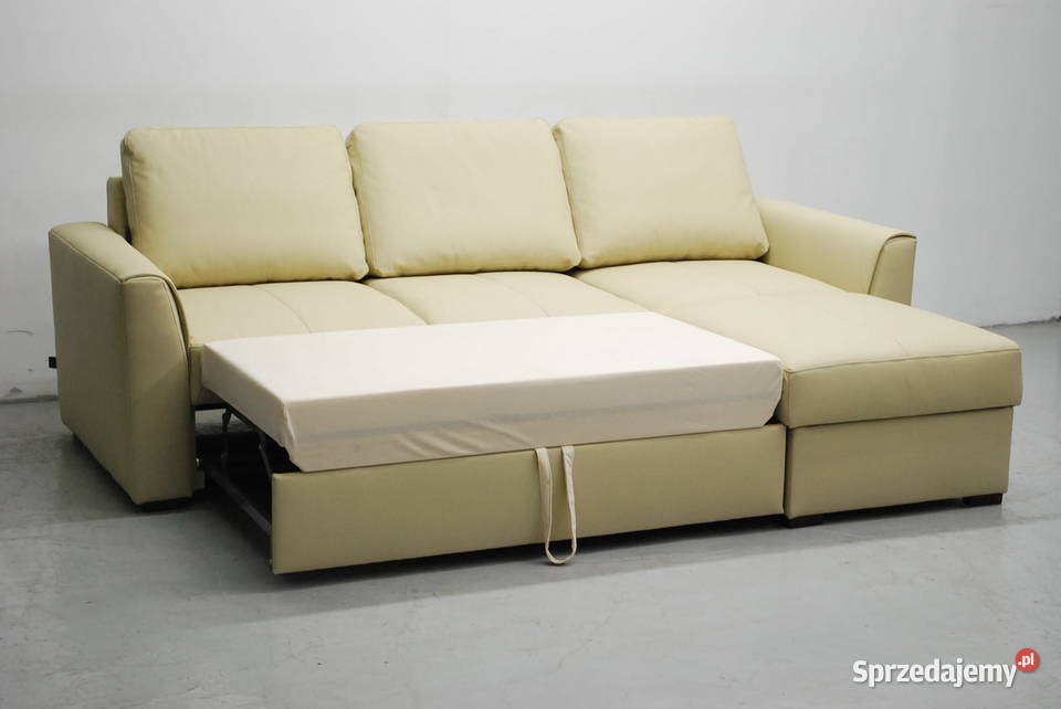 NAROŻNIK Z FSPANIA SKÓRA NATURALNA 1100a sofa Poznań sprzedam