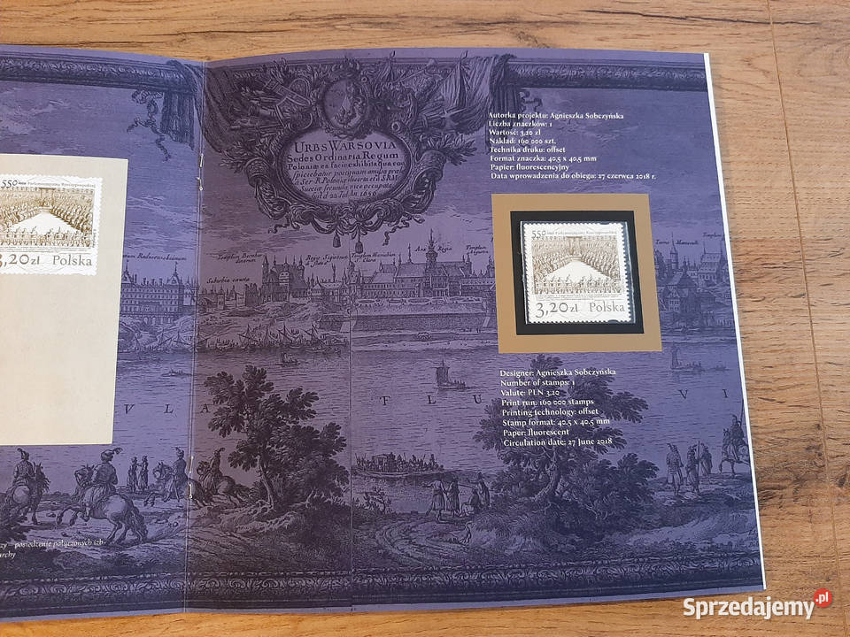 Folder 550 lecie Parlamentaryzmu Rzeczpospolitej Warszawa sprzedam