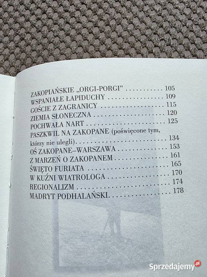 cepra do wariata Felietony zakopiańskie Rafał Rok wydania 2012 Proza i poezja Kraków