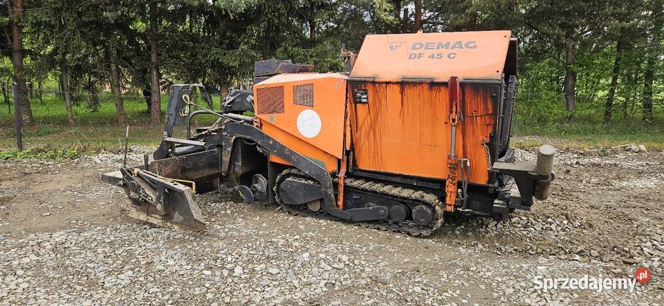 Rozściełacz do asfaltu demag df45 Pozostałe Limanowa