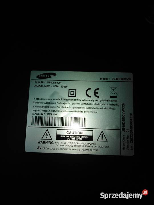 sprzedam t-con BN96-17116F do Samsung UE40D5800
