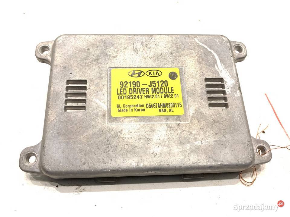 PRZETWORNICA XENON KIA STINGER 92190J5120 MODUŁ podkarpackie