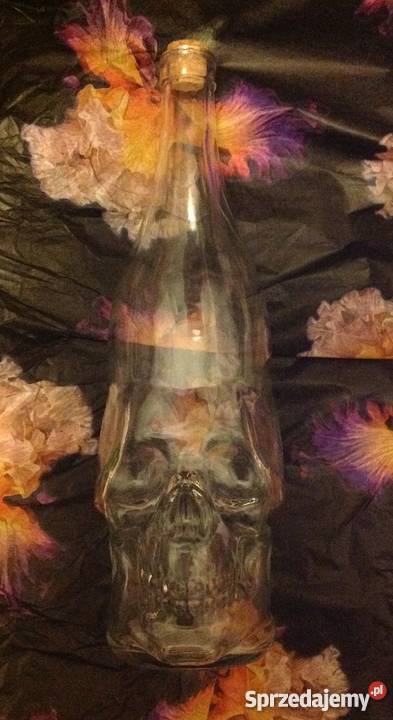 Karafka czaszka skull flaszka Tychy