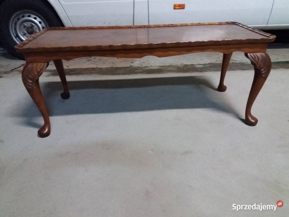 Ława Ludwikowa fornirowana orzechem Zamość sprzedam