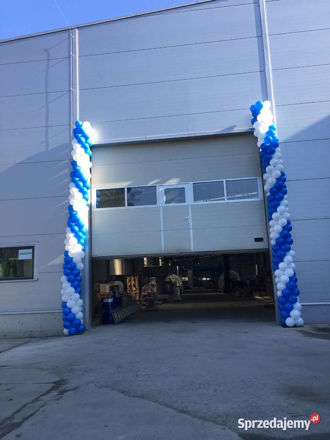Brama balonowa kolumna balonowa girlanda śląskie Katowice
