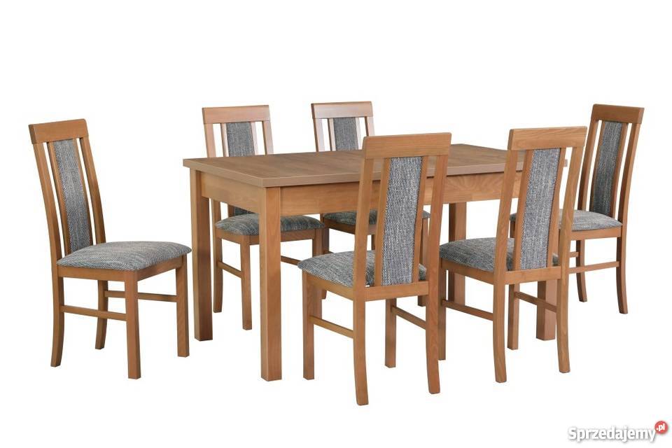 Stół Modena 1 + 6 krzeseł Nilo 2
