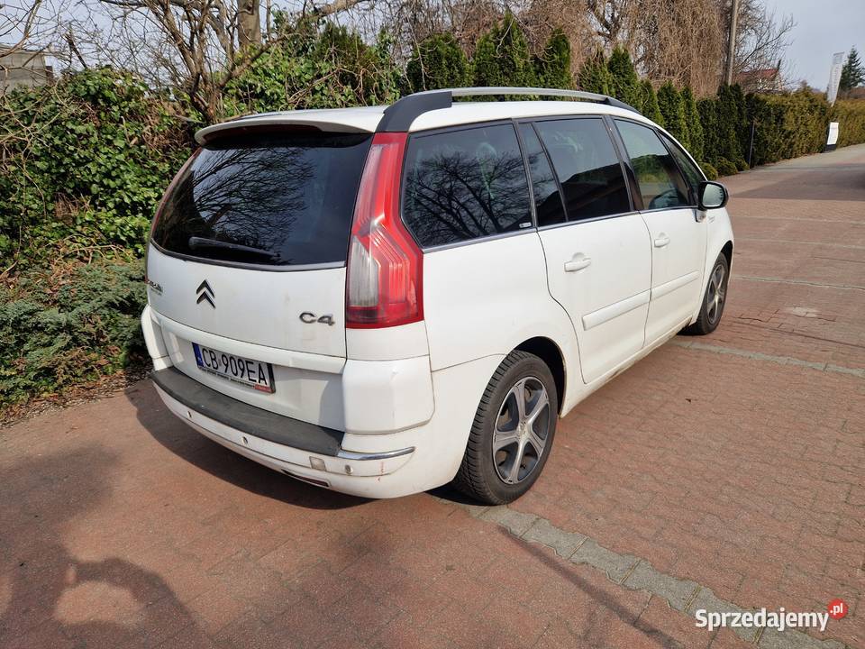 Citroen C4 Picasso 7 osobowy Polski salon stan czujnik parkowania Bydgoszcz