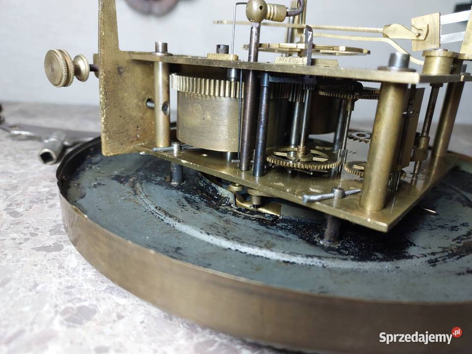 165 Zestaw mechanizm zegara ślązak Kienzle