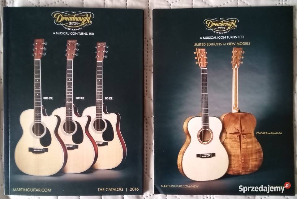 Martin 2016 guitar catalog Limited Editions Kępice