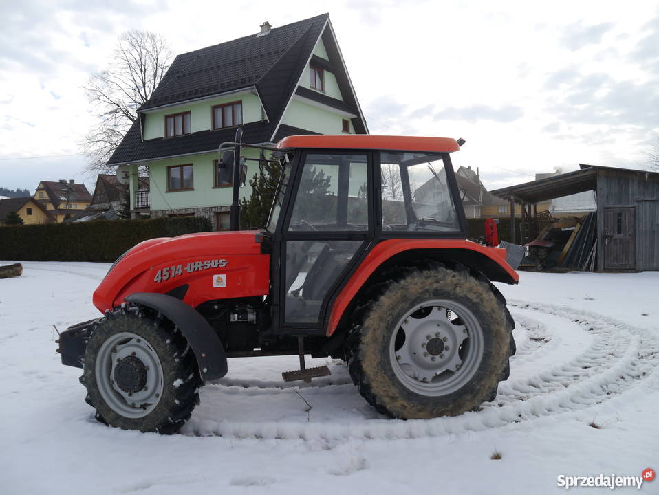 Sprzedam ciągnik Ursus 4514 Napęd 4x4 małopolskie Czerwienne