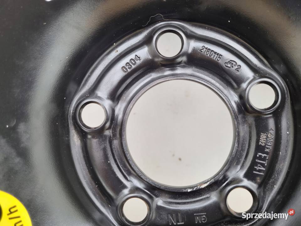 KOŁO 125 85 R16 ZAPASOWE DOJAZDOWE Opel Vectra C Chełm