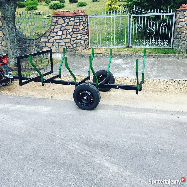 Przyczepa leśna do quada mini ciągnika zrywkowa 1 małopolskie Olkusz