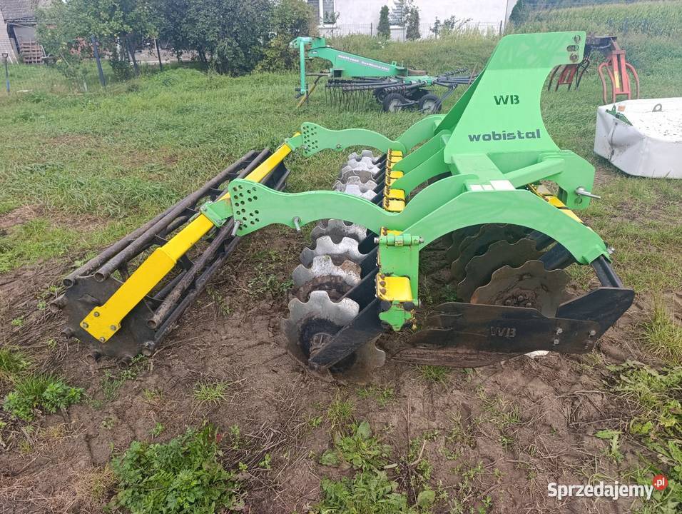 Brona talerzowa 3 m Wobistal nieuszkodzony Krypno Kościelne