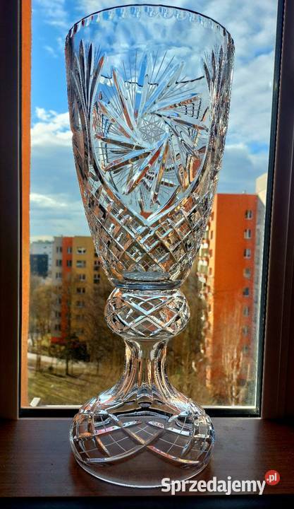 Wielki puchar kryształowy PRL sprzedam