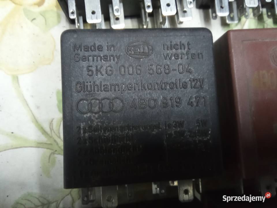 Audi A6 C5 przekaźniki Nowe Miasto Lubawskie sprzedam