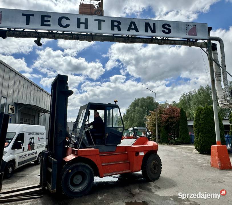 12 Ton Wynajem Wózka Widłowego Linde H120 z UDT