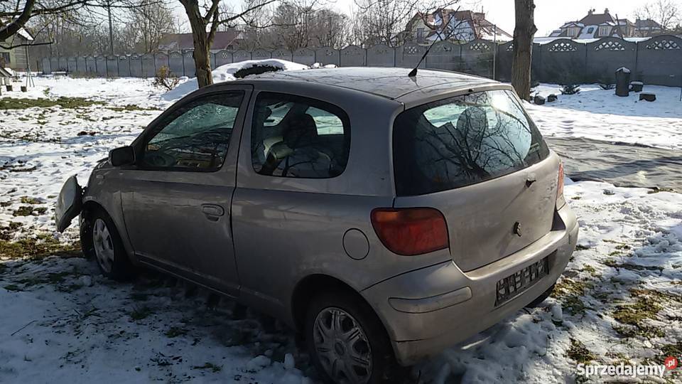 Toyota Yaris USZKODZONA ABS Tarnogród sprzedam