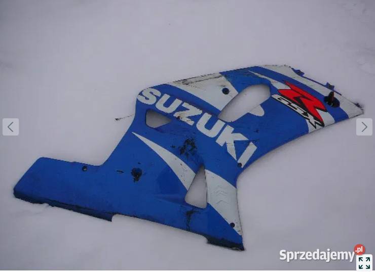 owiewka boczek bok prawy Suzuki GSX 600R wielkopolskie Ostrów Wielkopolski