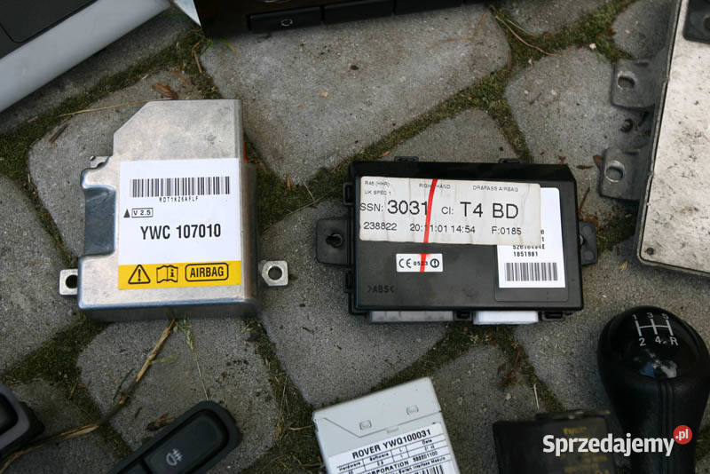 STEROWNIK AIRBAG ROVER 25 mg zr YWC 107010 Układ elektryczny Kielce