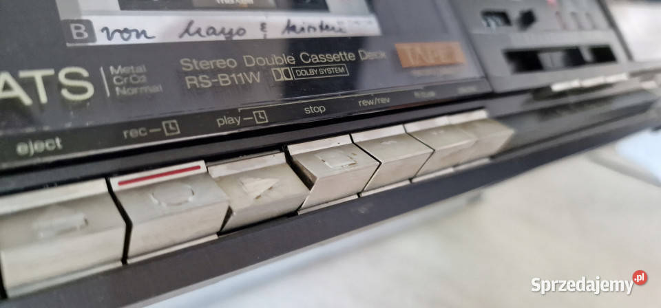 Magnetofon kasetowy Technics RS B 11 W RSB11W wielkopolskie Międzychód