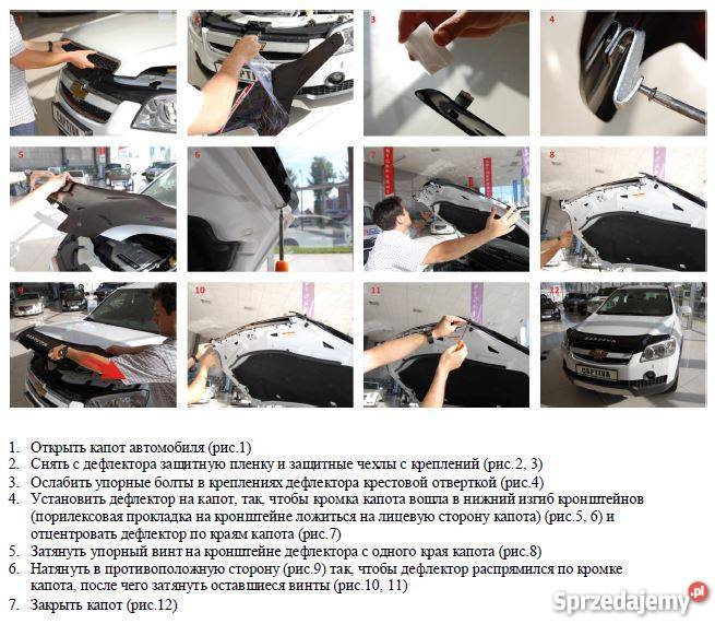 SPOJLER MASKI OSLONA AUDI A6 2006 Starachowice