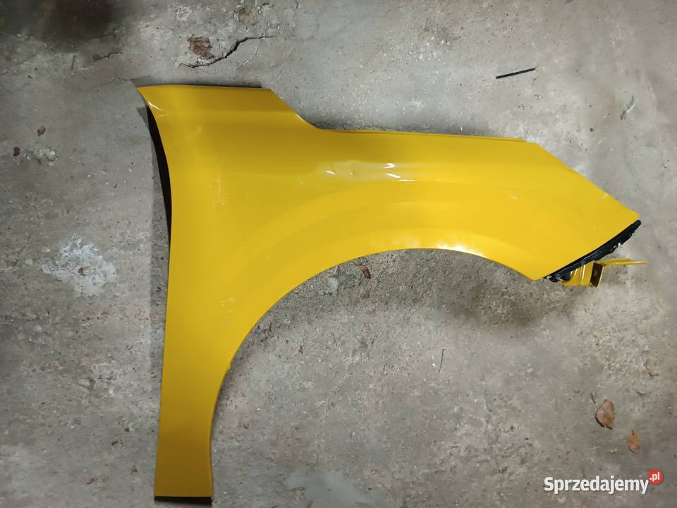Błotnik prawy przód Peugeot 208 II żółty KLT Turek