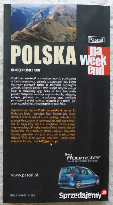 Ilustrowany przewodnik Polska na weekend miękka Mapy i przewodniki Warszawa sprzedam