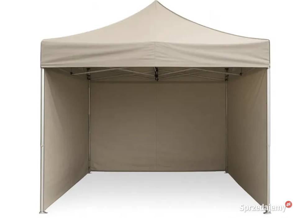 Namiot ekspresowy Gralech 3x3 beżowy z Pozostałe Woźniki sprzedam