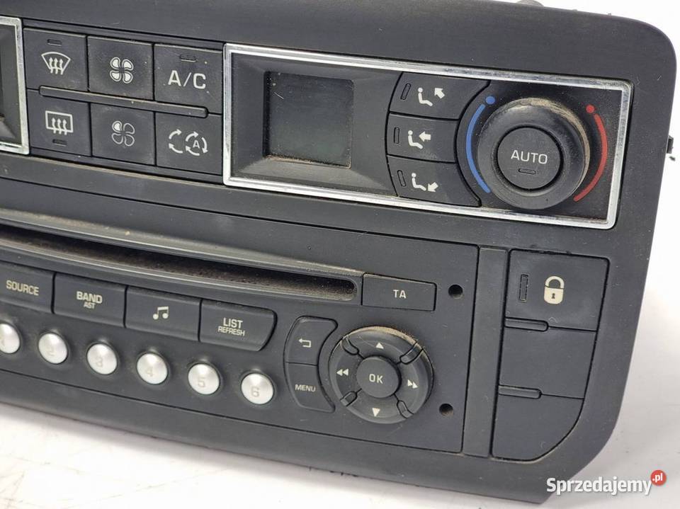 RADIO CITROEN C5 II 96715288ZD kujawsko-pomorskie Lipno
