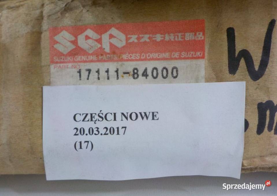 WENTYLATOR WIATRAK SUZUKI SWIFT 13 ALTO osobowe Nowy Tomyśl