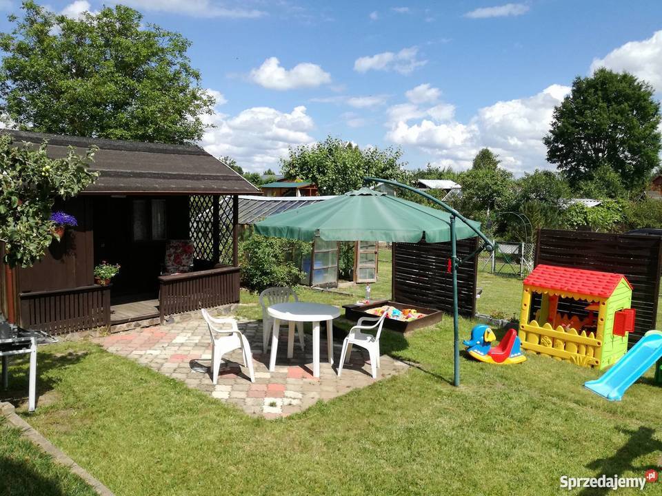 Ogródek działkowy ROD w Wadągu warmińsko-mazurskie Olsztyn