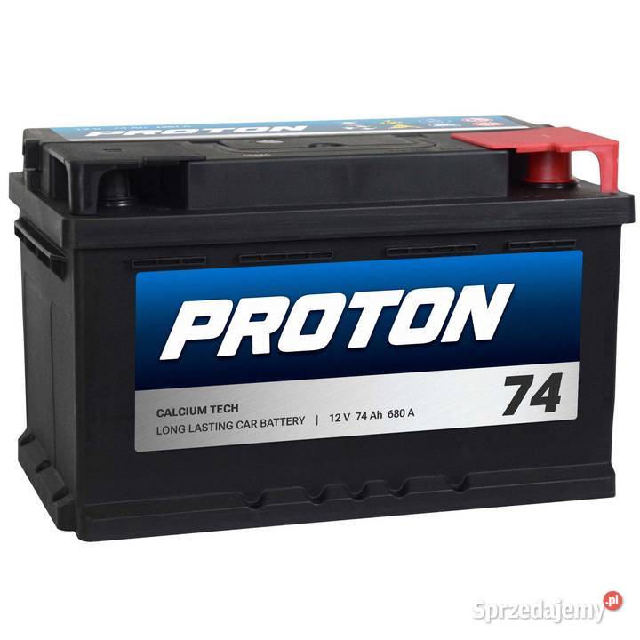 Akumulator PROTON 74Ah 620A EN PRAWY PLUS niski sprzedam
