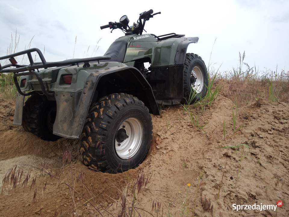 Quad Kawasaki klf 300 4x4 reduktor blokada mostu kujawsko-pomorskie Grudziądz