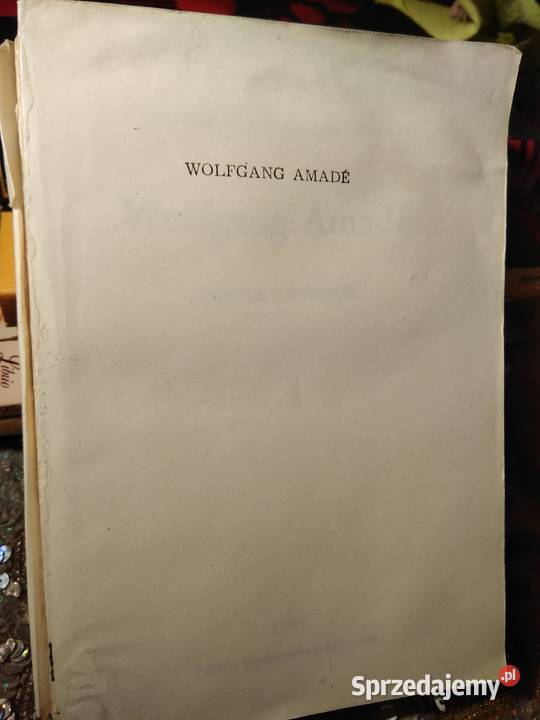 Biografia Mozarta Wolfgang amade książki Warszawa