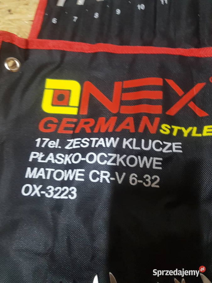 KLUCZE smata PŁASKO OCZKOWE 632 ZESTAW 17 Głogowa