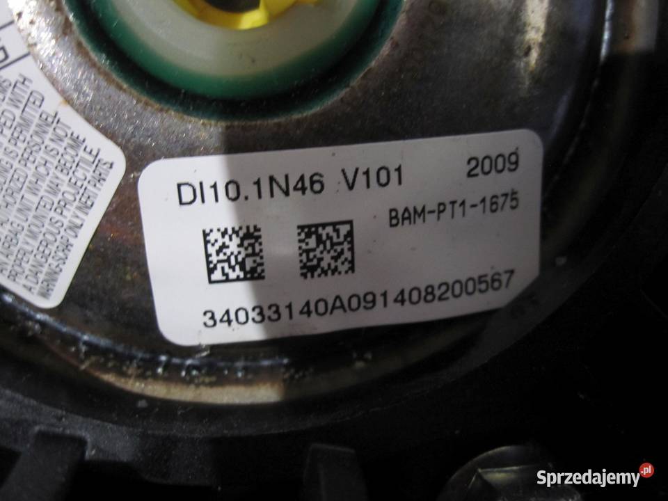 FORD FIESTA MK7 VII 09r AIRBAG poduszka kierowcy Poduszki powietrzne sprzedam