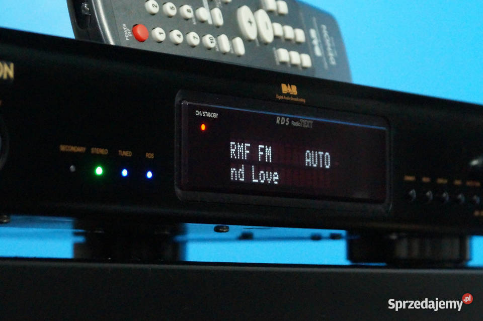 TUNER RADIOWY MARKI DENON TU1800 DAB RDS PILOT małopolskie Jerzmanowice sprzedam